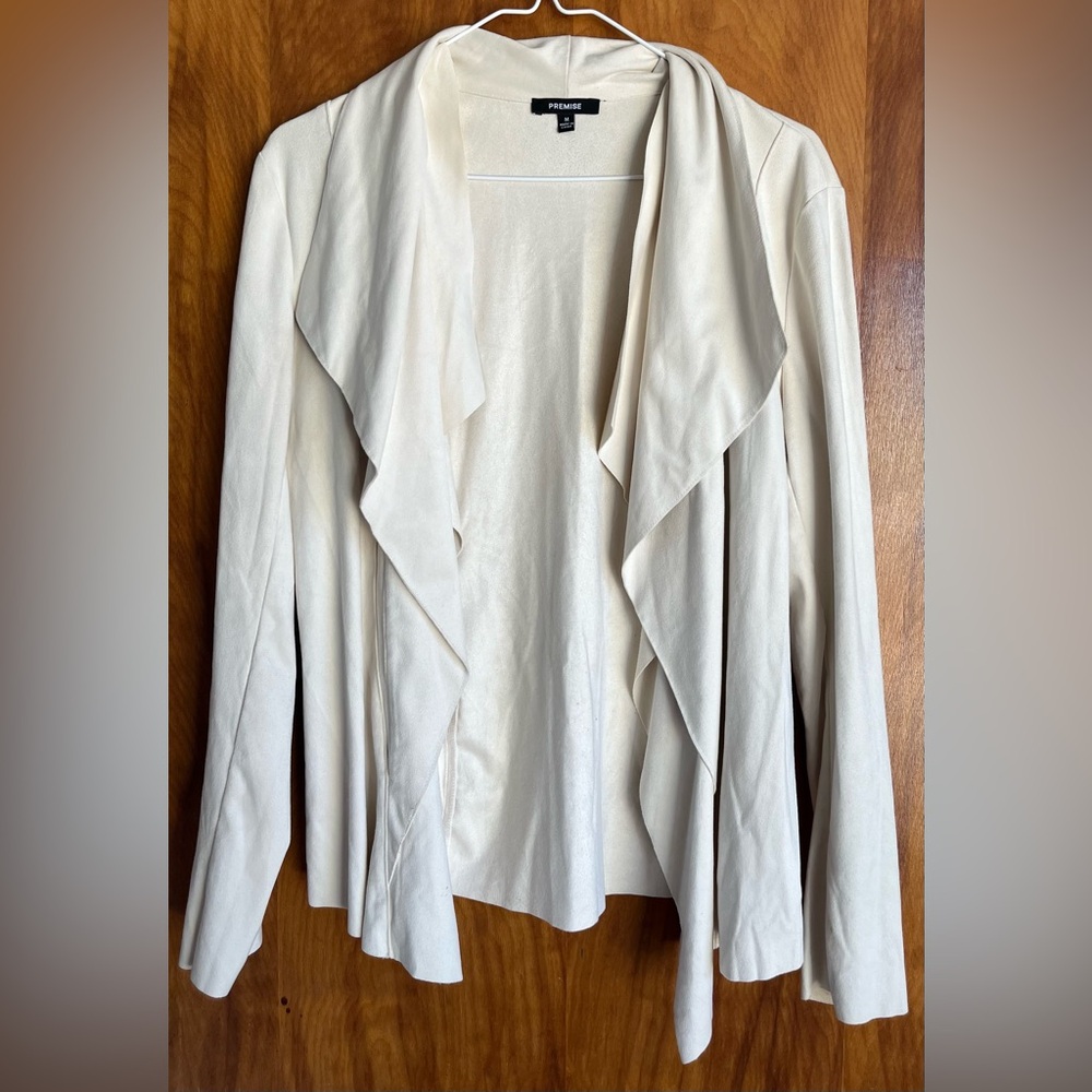 Premise Womens Waterfall Cardigan/Blazer. Size Medium. Excellent used condition.
